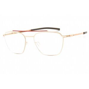 NEW IC! BERLIN LOTSO M1627B 214 EYEGLASSES GOLD UNISEX EYEWEAR